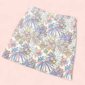 Pastel Floral Print Skirt 10